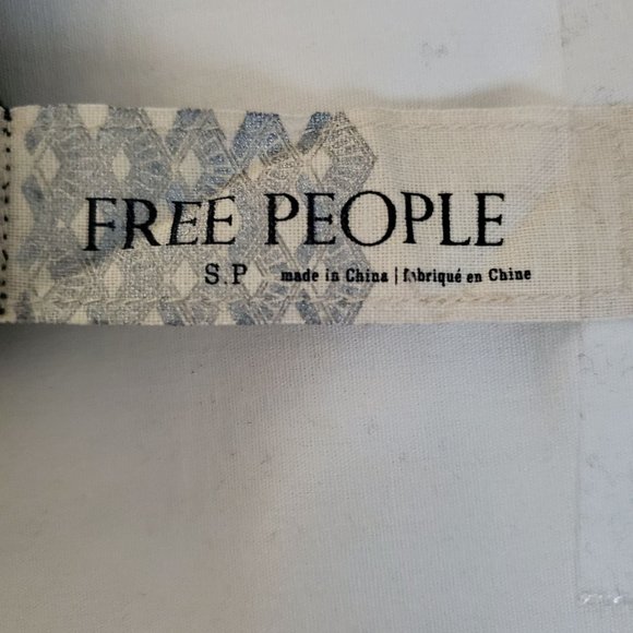 Free People Women's Black Eyelet Lace Crochet Cap Sleeve Bodycon Dress Size SP - Picture 7 of 13